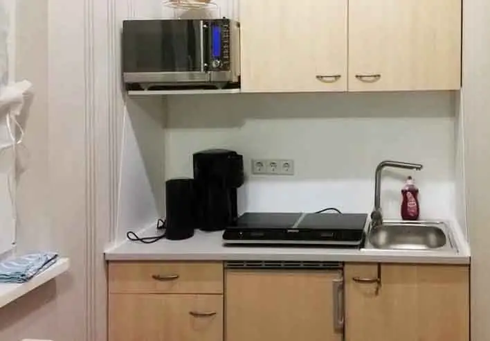 Küchenzeile im Apartment "Ohre"