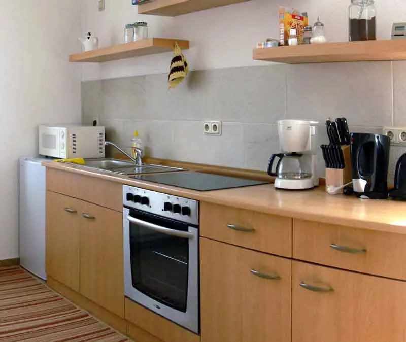 Küchenzeile im Apartment "Wipper"
